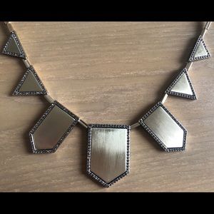 House of Harlow 1960 gold plated jeweled necklace